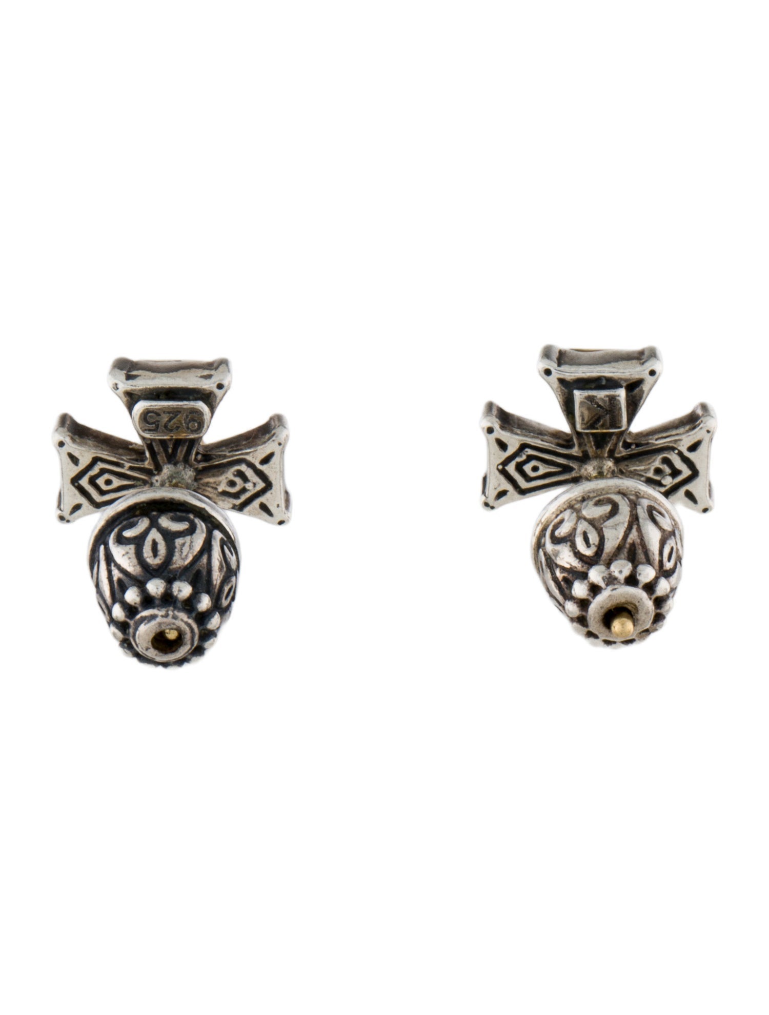 Konstantino Diamond Stud Earrings