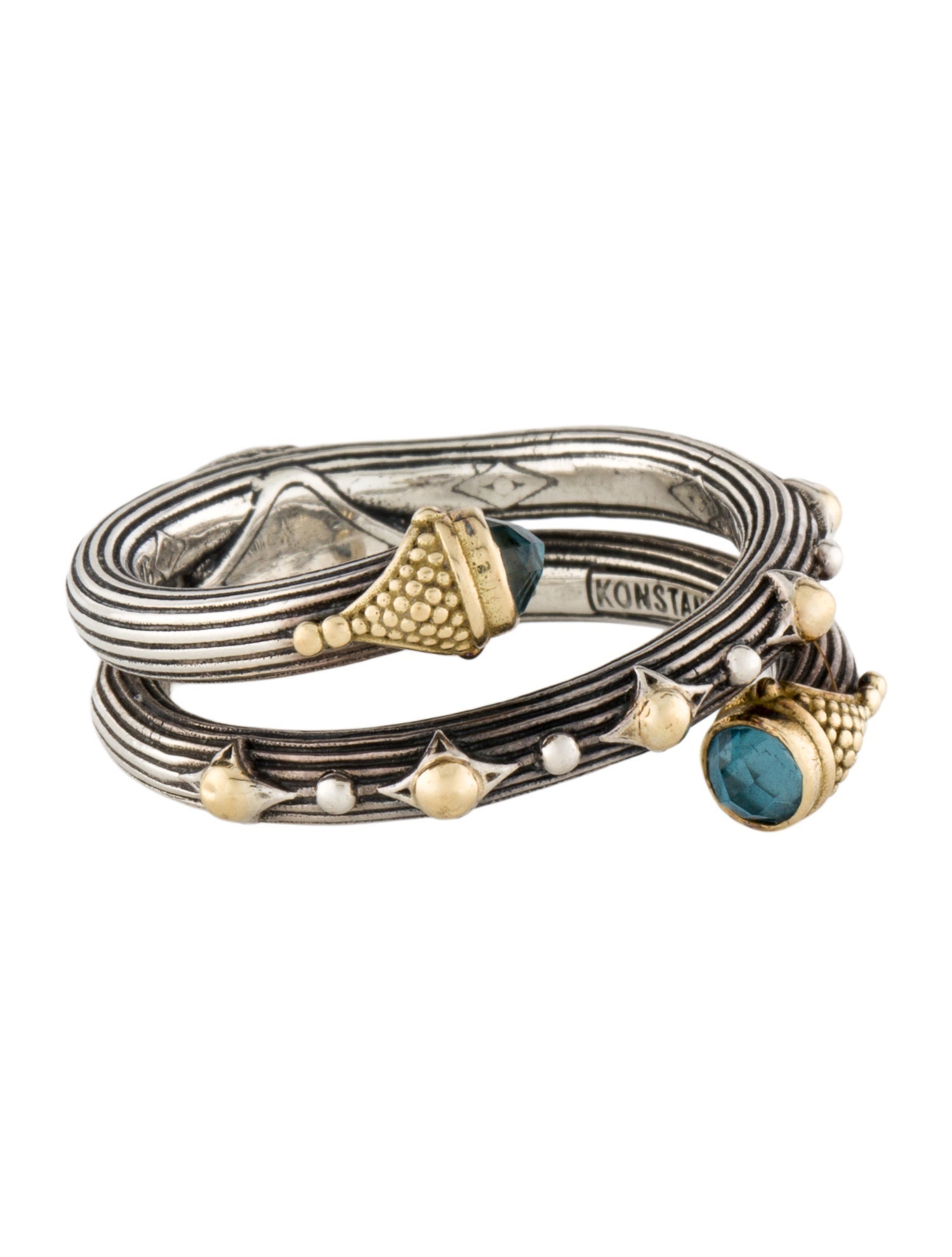 Konstantino Topaz Delos Wrap Ring