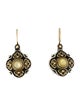 Konstantino Resin Clover Drop Earrings