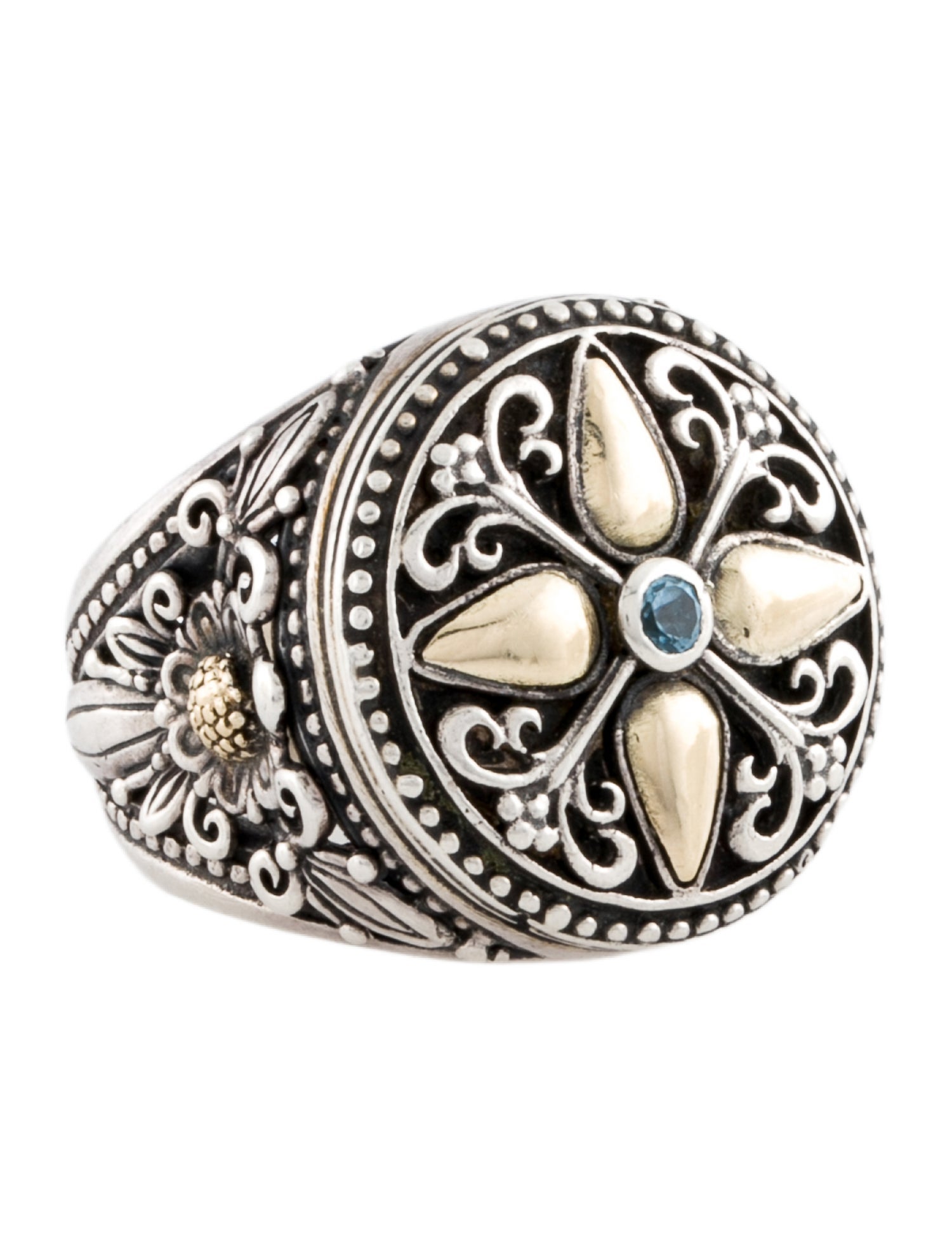 Konstantino Topaz Cocktail Ring