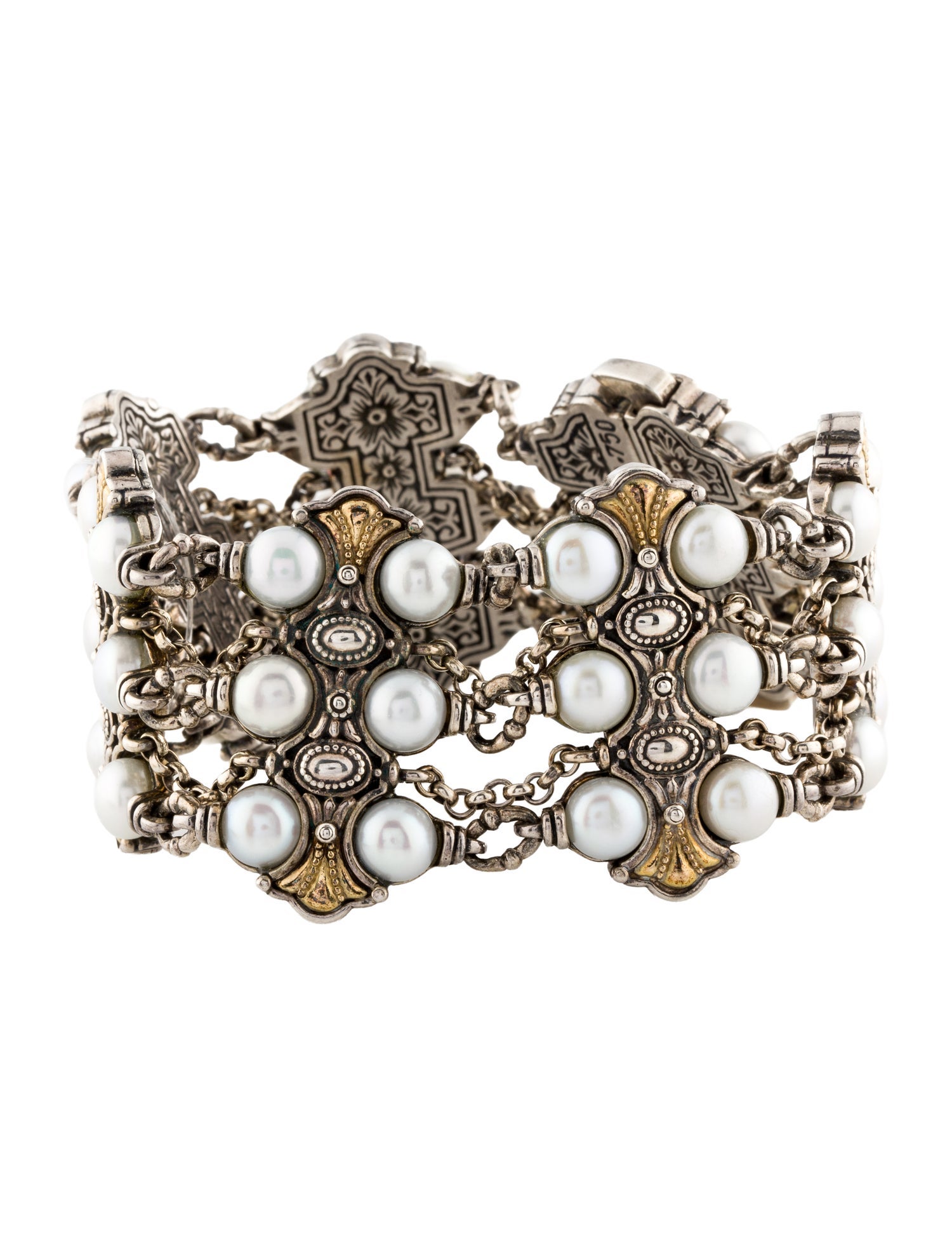 Konstantino Pearl Multistrand Bracelet