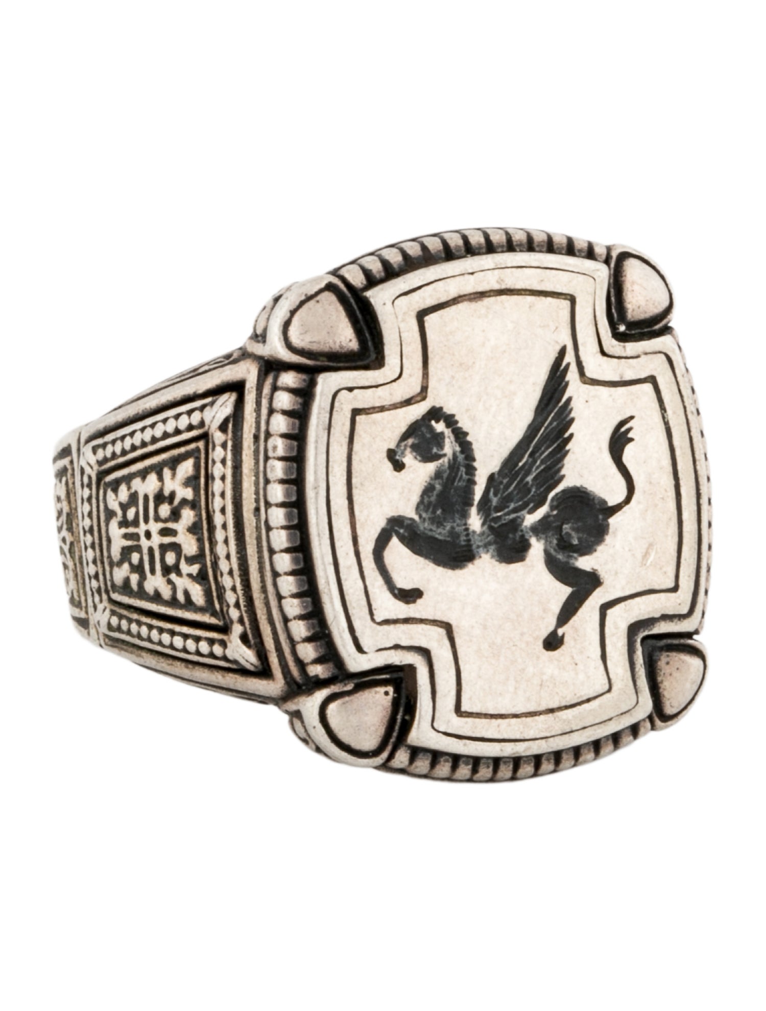Konstantino Pegasus Square Ring
