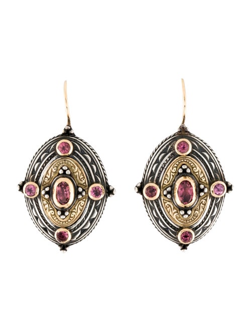 Konstantino Tourmaline Drop Earrings