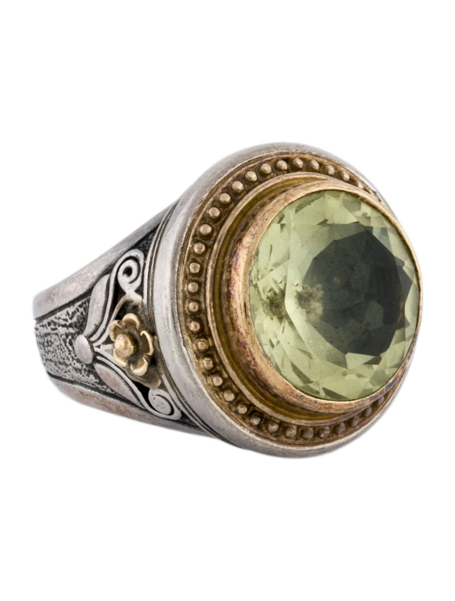 Konstantino Quartz Cocktail Ring