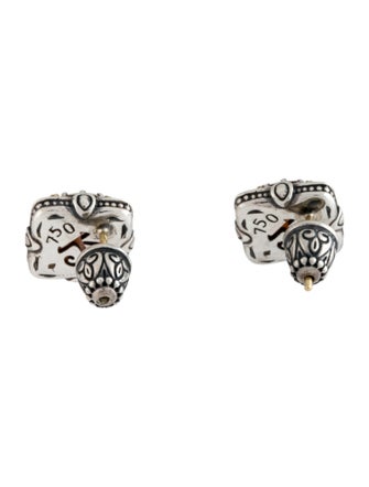 Konstantino Quartz Doublet Gen K Nightfall Stud Earrings