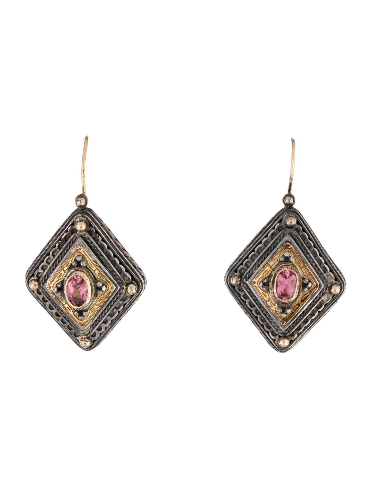 Konstantino Tourmaline Drop Earrings