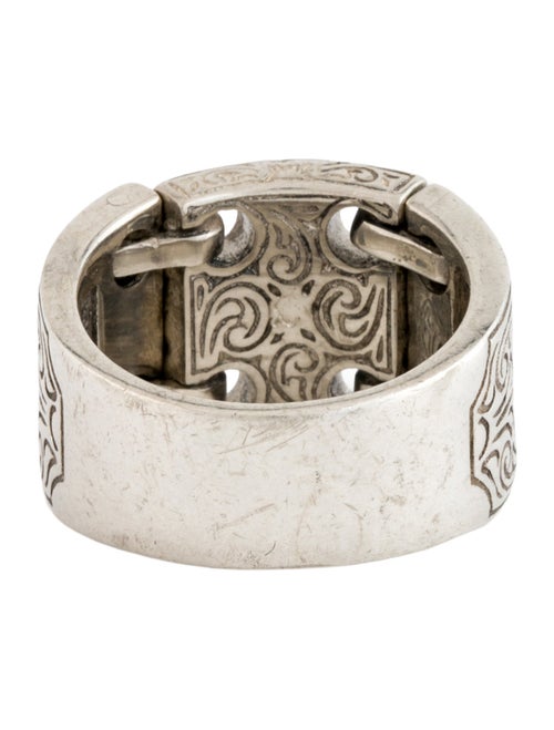 Konstantino Two-Tone Maltese Cross Chain Ring