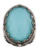 Konstantino Quartz Doublet Aegean Cocktail Ring