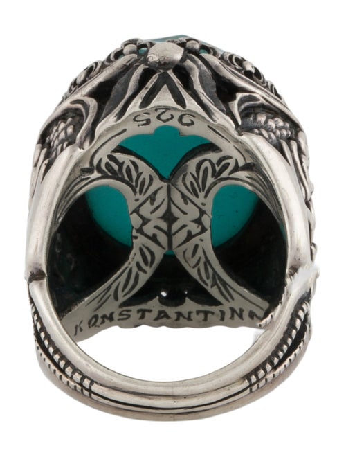 Konstantino Quartz Doublet Aegean Cocktail Ring