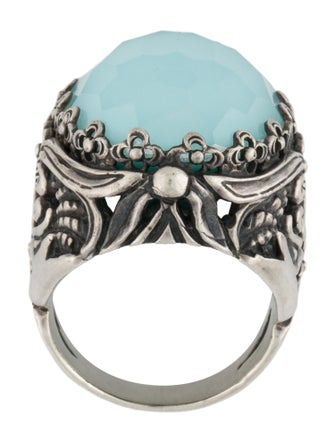 Konstantino Quartz Doublet Aegean Cocktail Ring