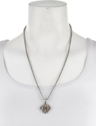 Konstantino Spinel Orion Conscript Pendant Necklace