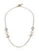 Konstantino Two-Tone Pearl Station Necklace