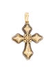 Konstantino Two-Tone Cross Pendant