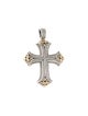 Konstantino Two-Tone Cross Pendant