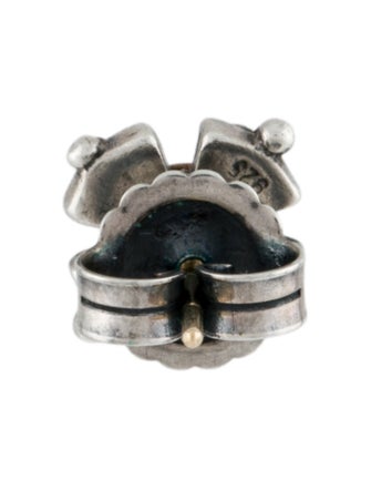 Konstantino Lab-Grown Spinel Cross Single Stud Earring