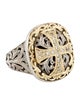 Konstantino Diamond Cross Cocktail Ring