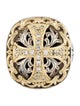 Konstantino Diamond Cross Cocktail Ring