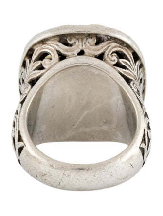 Konstantino Diamond Cross Cocktail Ring