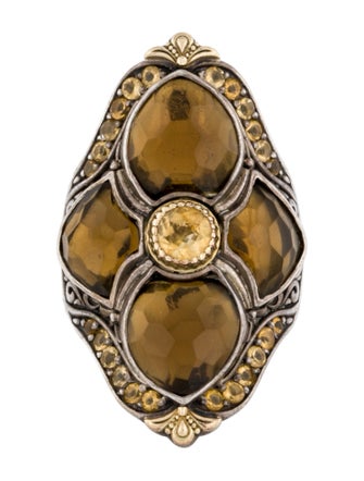 Konstantino Citrine Cocktail Ring