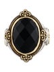 Konstantino Onyx Nykta Cocktail Ring