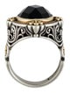 Konstantino Onyx Nykta Cocktail Ring