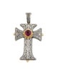 Konstantino Tourmaline Cross Pendant