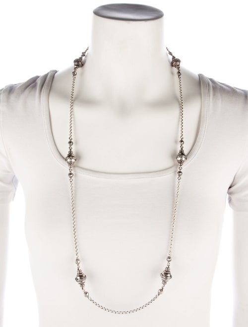 Konstantino Ornate Ball Station Necklace