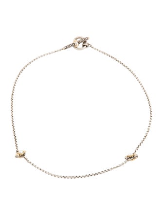 Konstantino Pearl Station Necklace