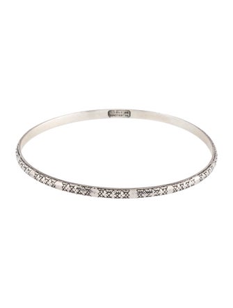 Konstantino Etched Bangle Bracelet