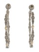 Konstantino Two-Tone Large Dotted Hoop Earrings