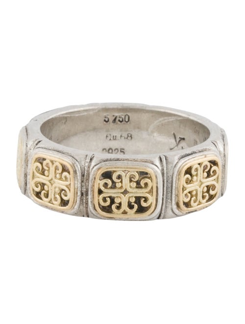 Konstantino Scrolled Eternity Band Ring