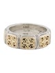 Konstantino Scrolled Eternity Band Ring