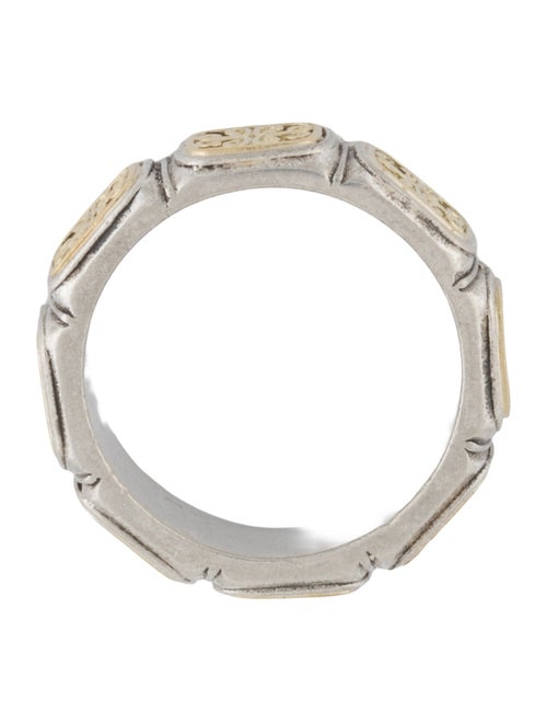 Konstantino Scrolled Eternity Band Ring