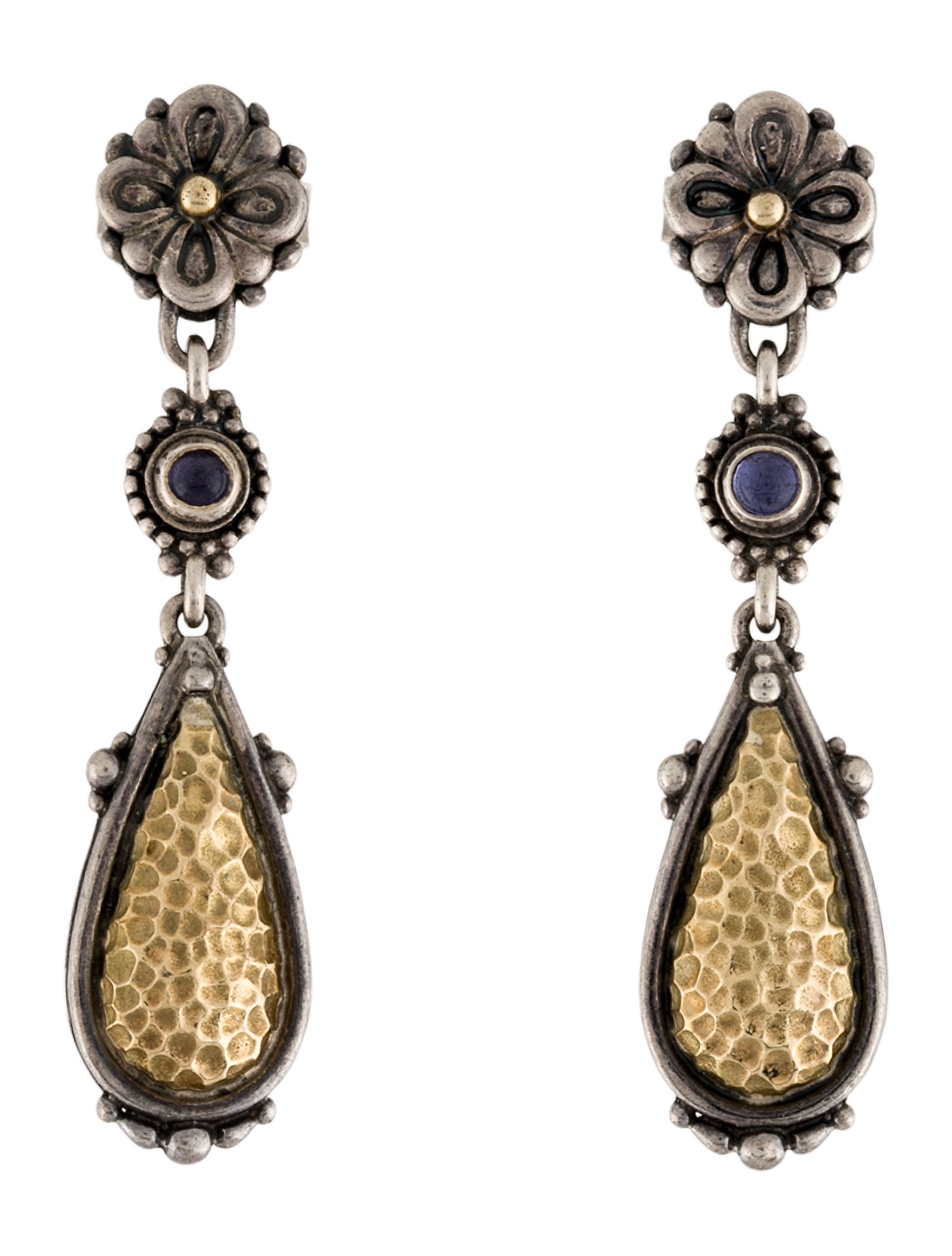 Konstantino Iolite Drop Earrings