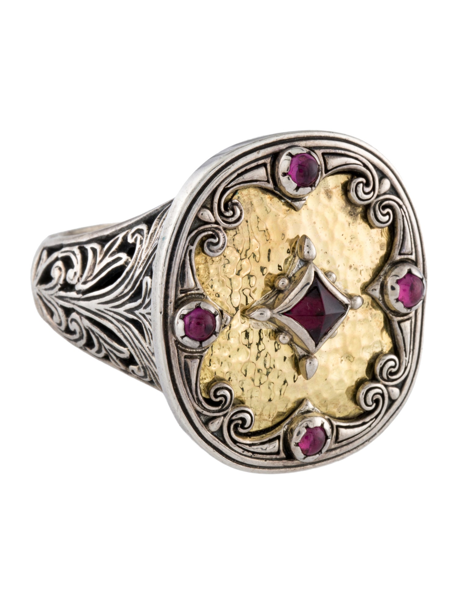 Konstantino Rhodolite Cocktail Ring