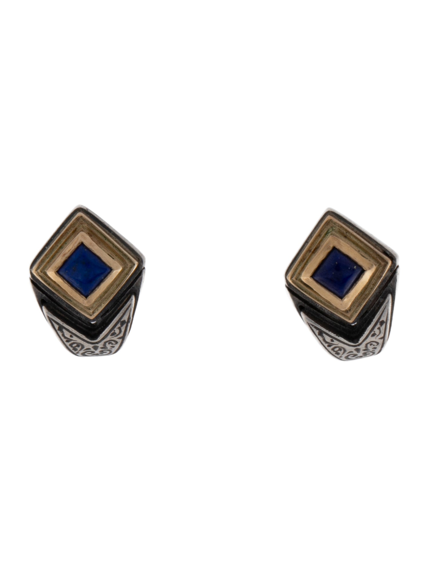Konstantino Lapis Lazuli Stud Earrings