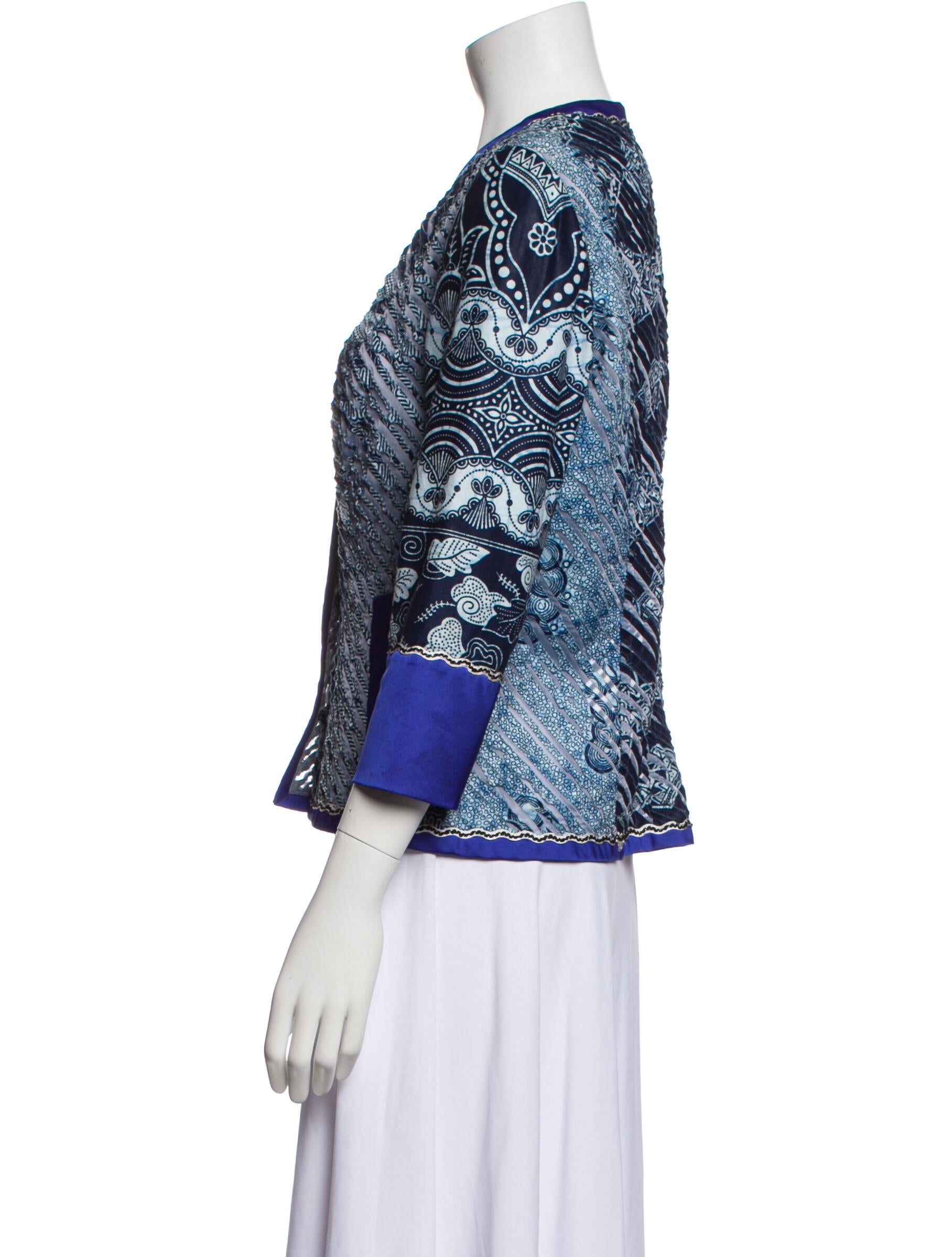 Koos Van Den Akker Vintage Late 1980's - Early 1990's Evening Jacket