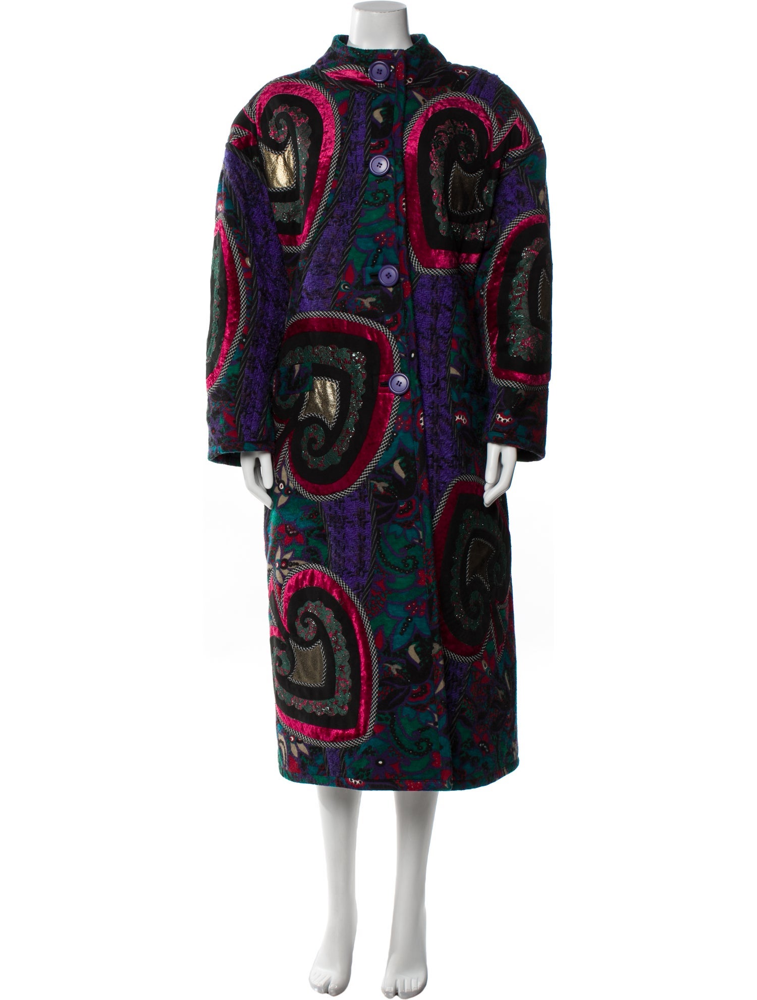 Koos Van Den Akker Vintage 1980's Coat
