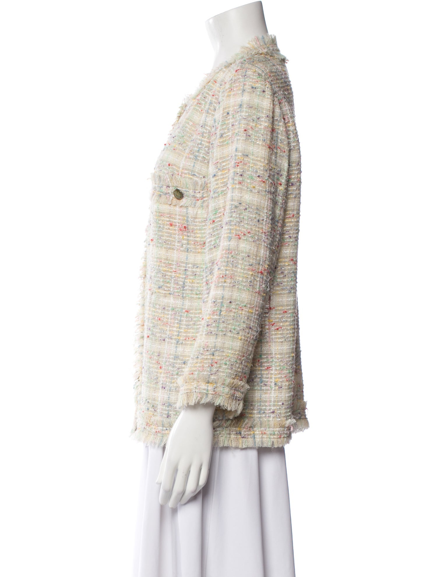 Koos Van Den Akker Tweed Pattern Jacket