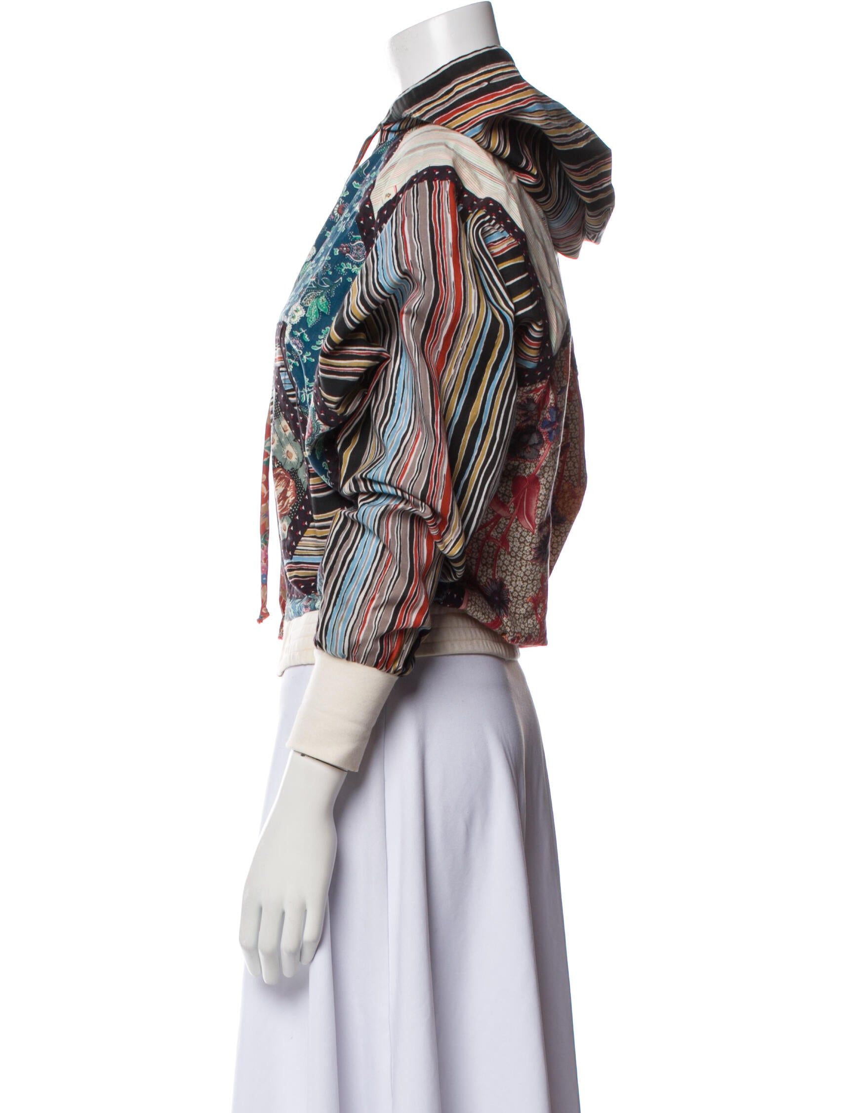 Koos Van Den Akker Silk Striped Evening Jacket