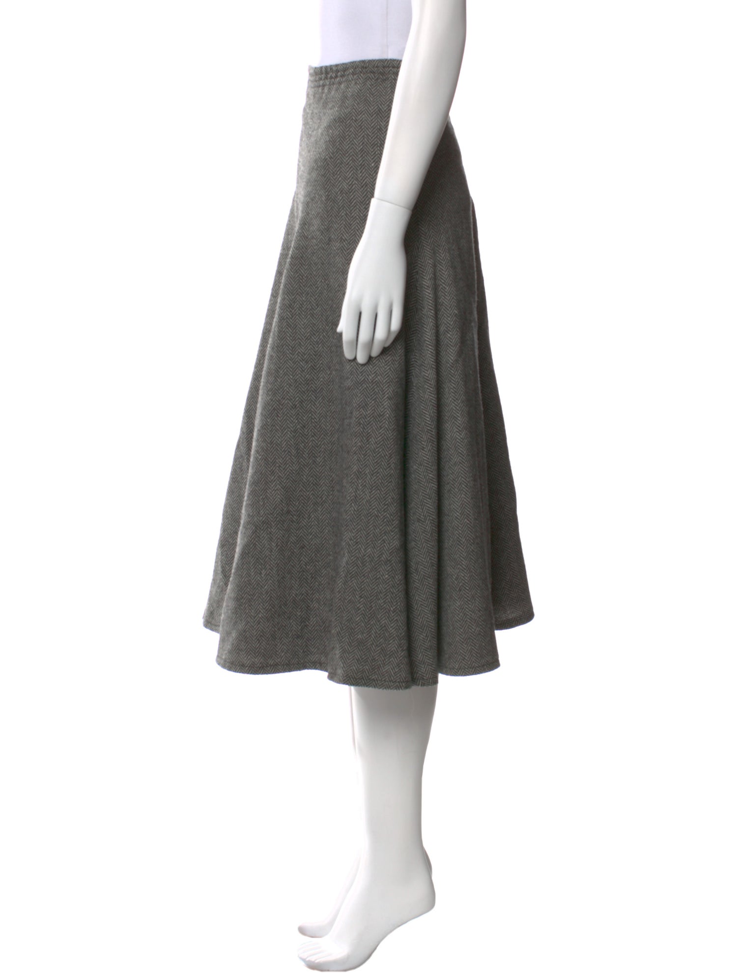 Koos Van Den Akker Midi Length Skirt