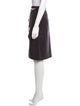 Koos Van Den Akker Wool Knee-Length Skirt