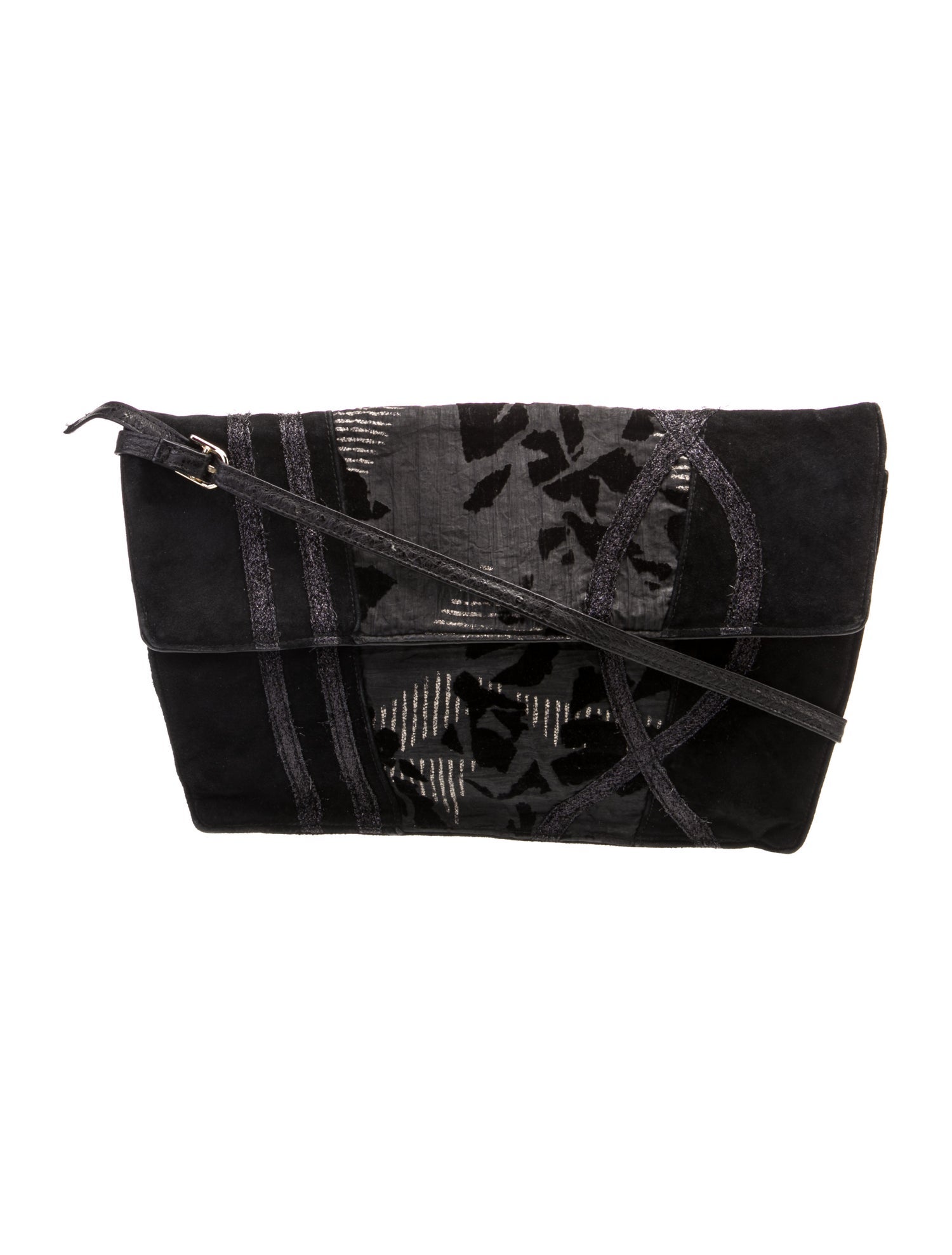 Koos Van Den Akker Suede Clutch