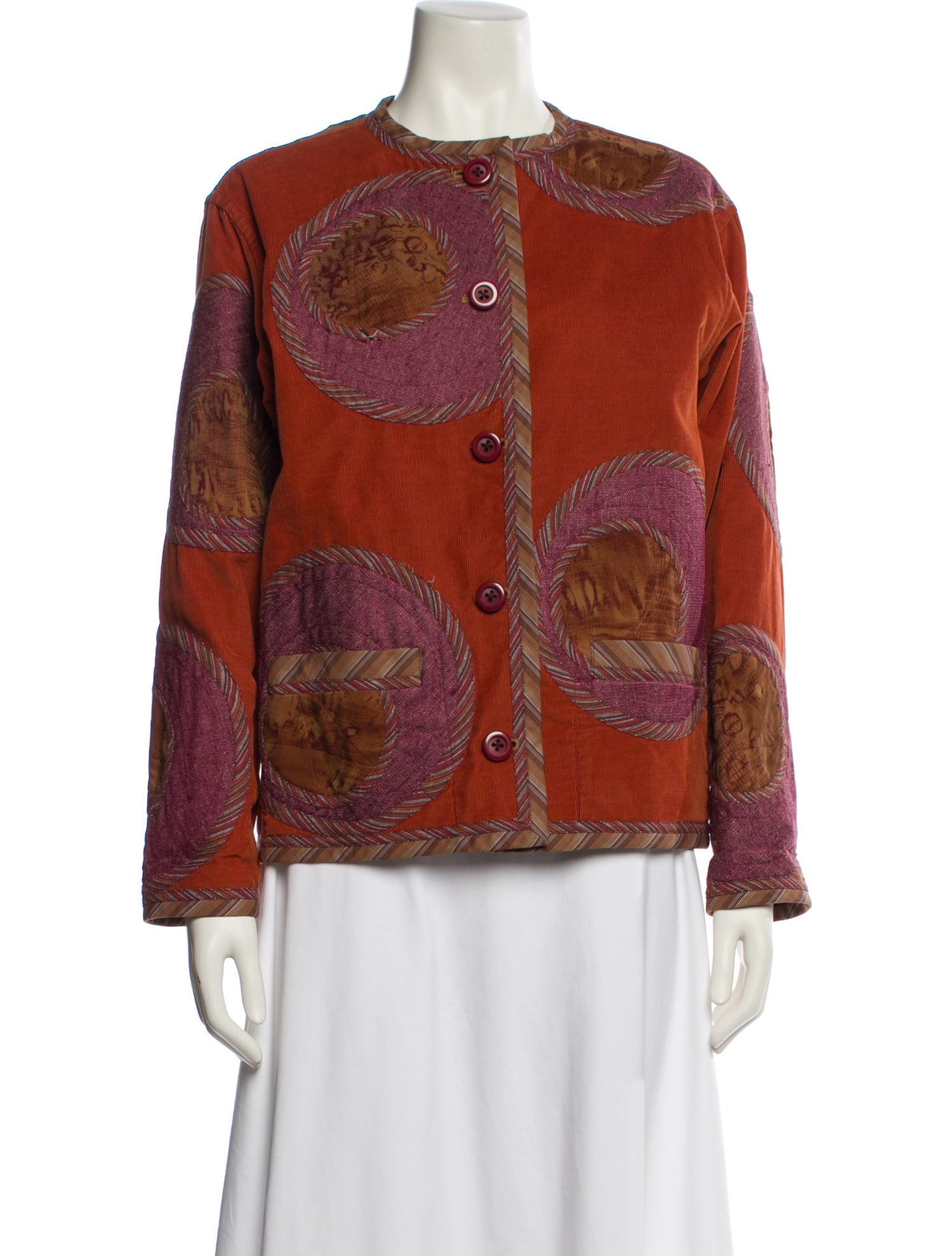 Koos Van Den Akker Wool Printed Jacket