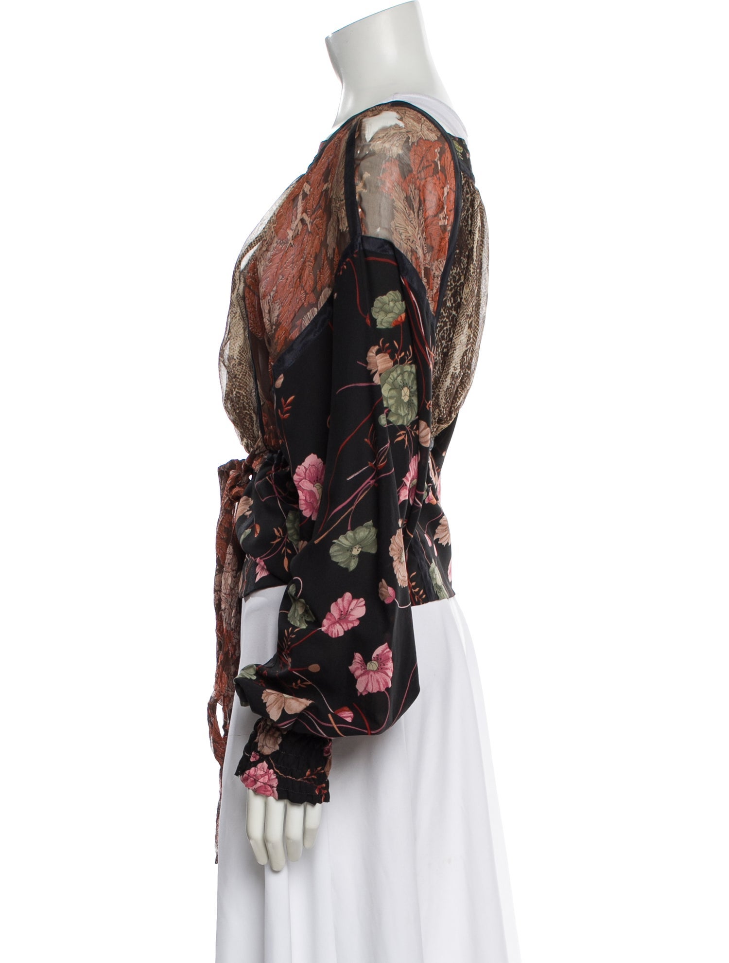 Koos Van Den Akker Vintage 1970's Blouse