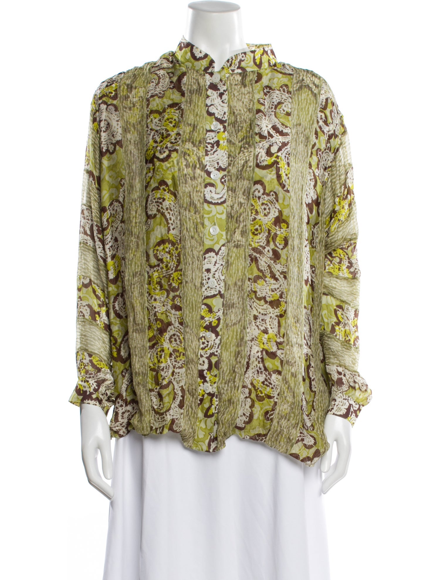 Koos Van Den Akker Vintage 1980's Blouse