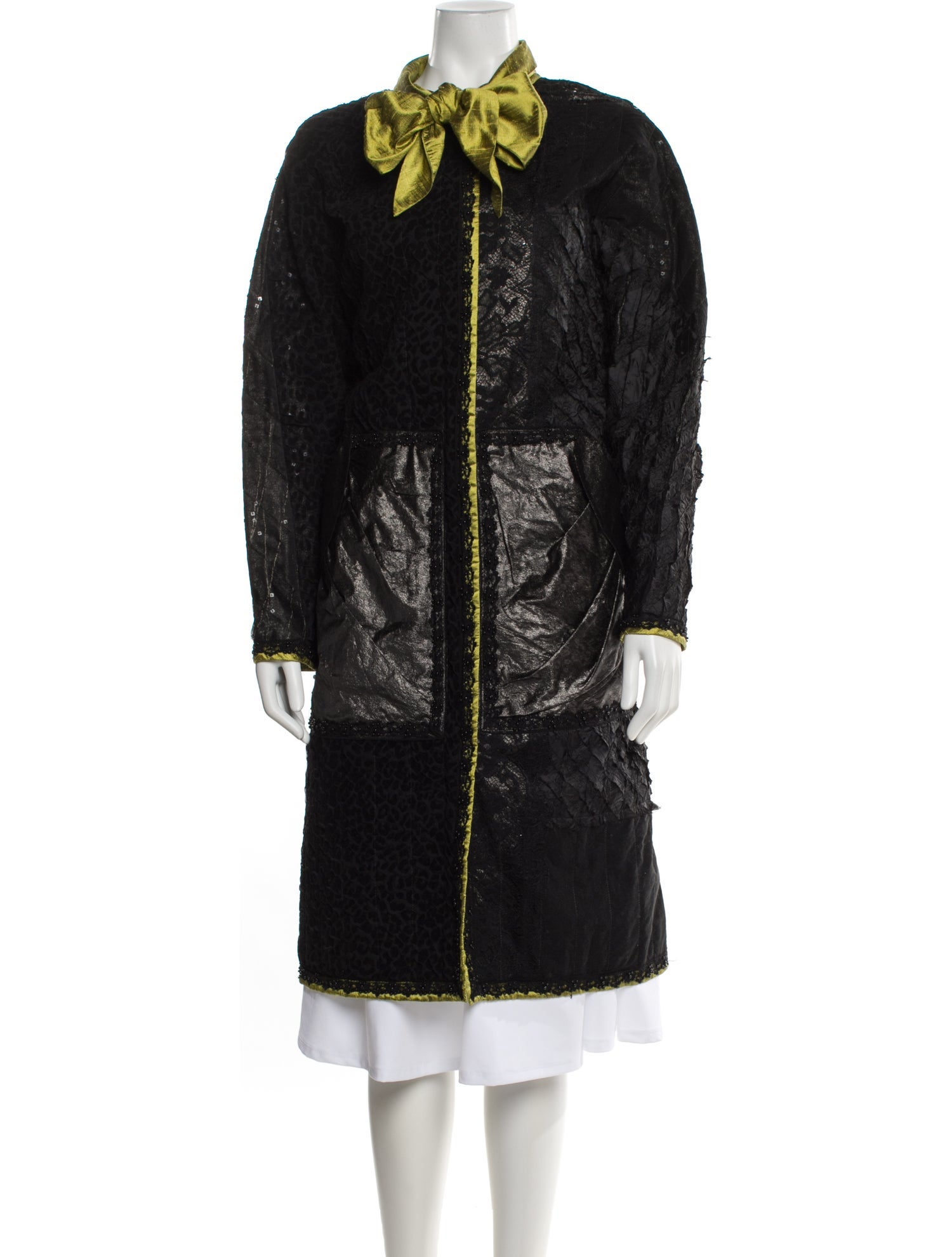 Koos Van Den Akker Faux Fur Coat
