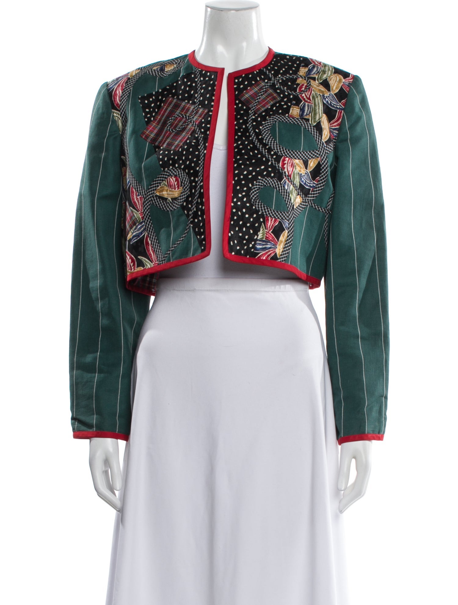 Koos Van Den Akker Vintage 1980's Evening Jacket