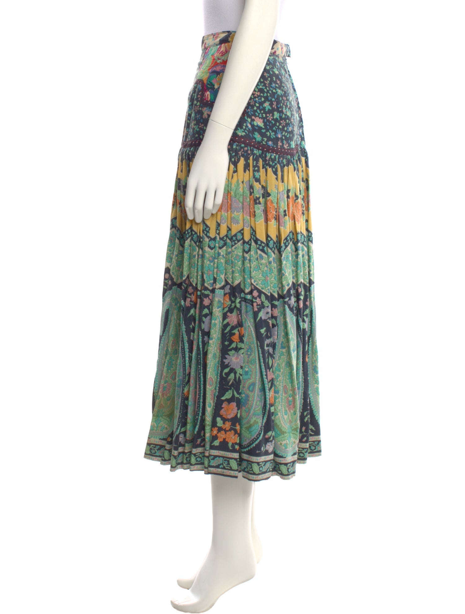 Koos Van Den Akker Vintage Midi Length Skirt