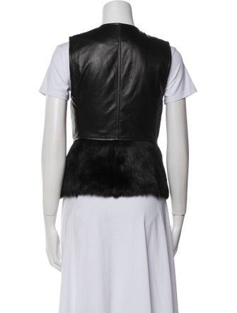 Koi Suwannagate x 3.1 Philip Lim Leather Vest